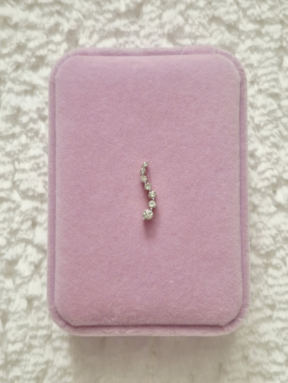 14k Yellow Gold Journey Diamond Pendant